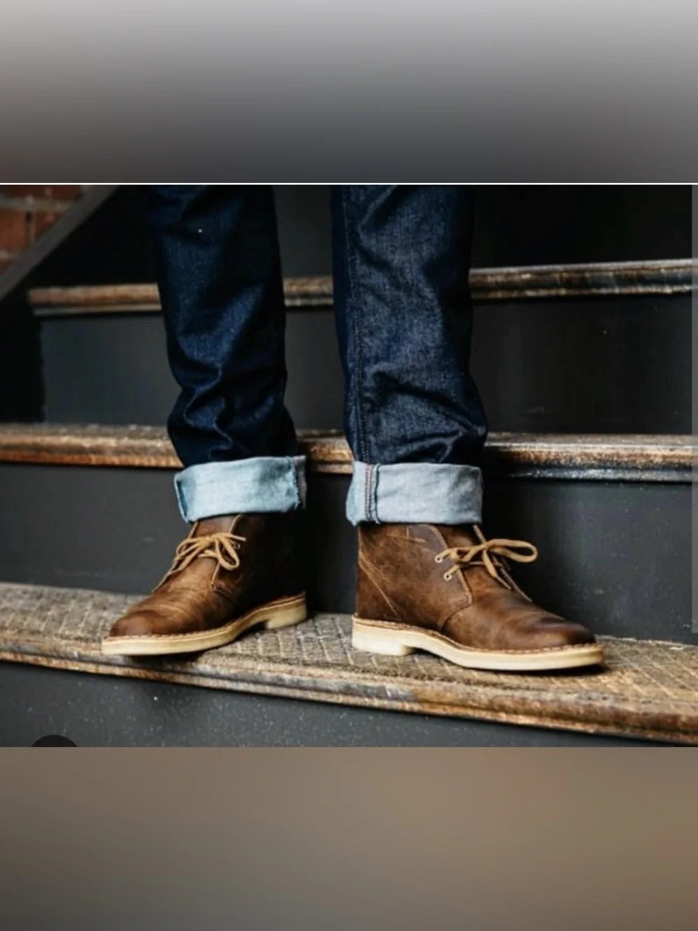 Clarks Men's Bushacre 2 Boot Beeswax Leather | Brown | Sz 12M | Brand New in Box